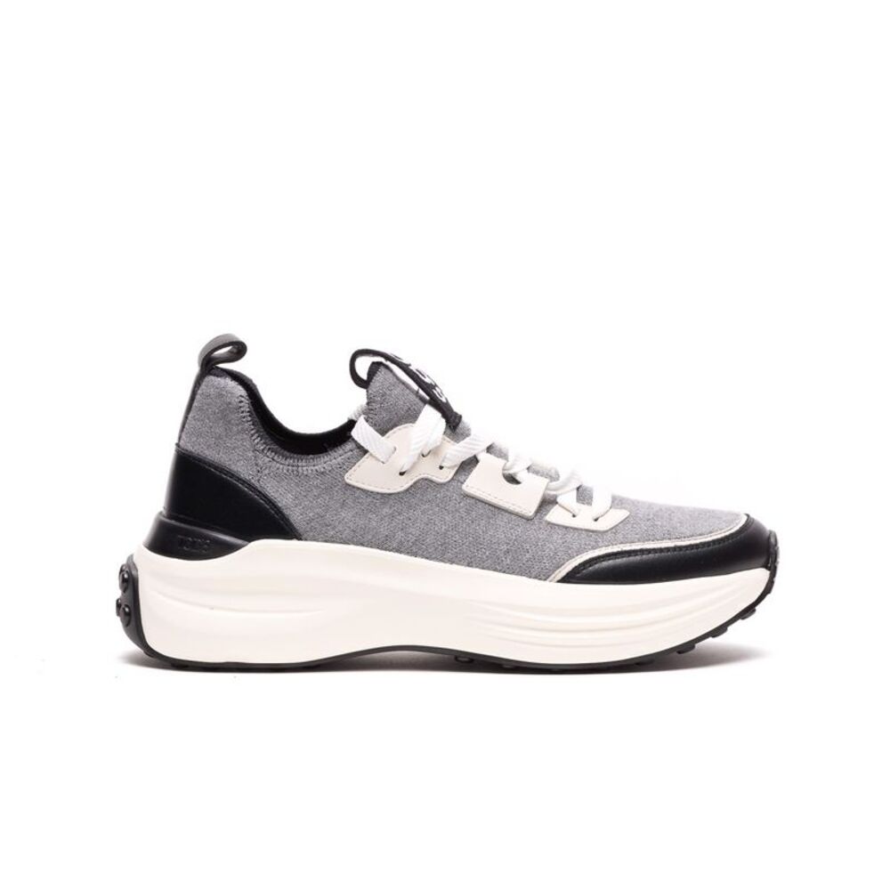 Tod's Women Fabric And Leather Sneakers